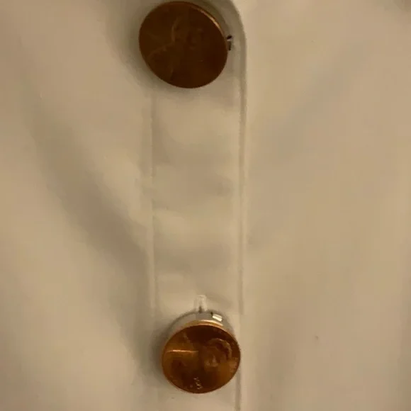 Pennies Button clip covers! Upgrade your blouse$ - Picture 2 of 3